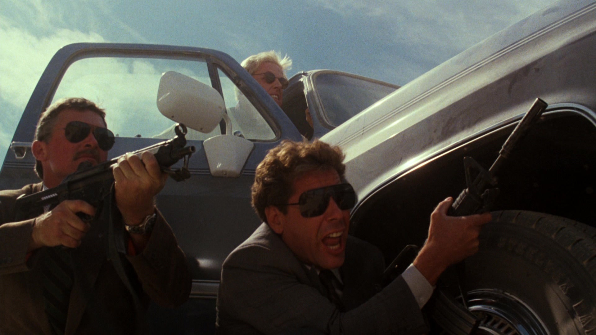 Lethal Weapon (1987), wide, 1.78:1 — film still