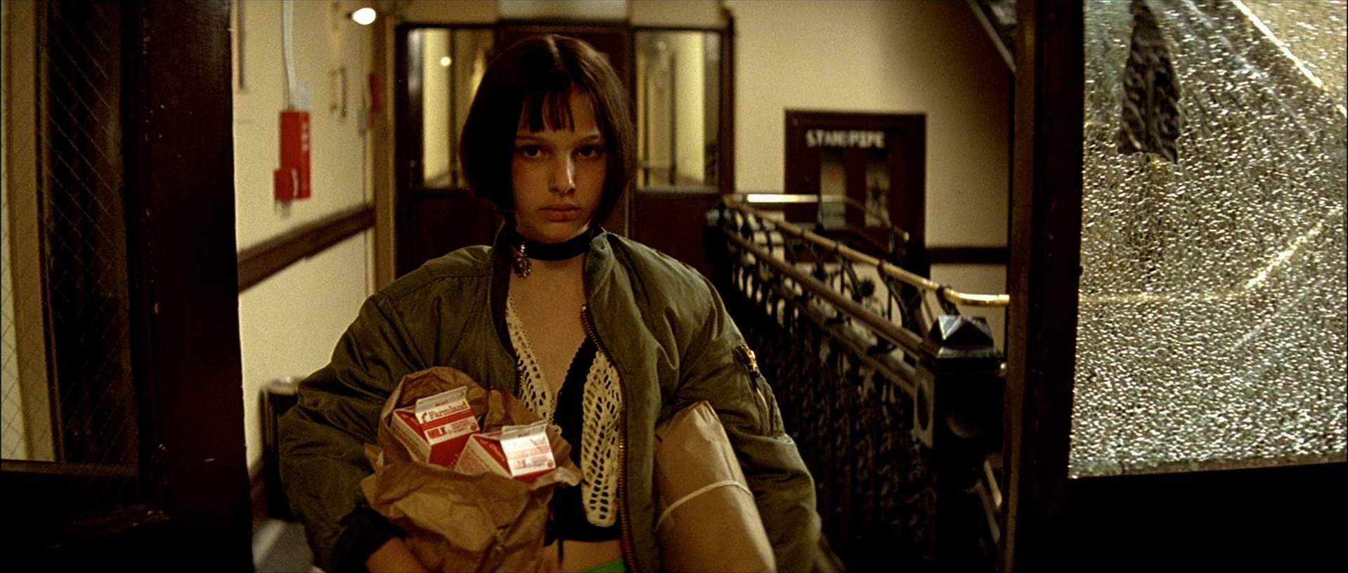 Léon (1994), wide, 2.35:1 — film still