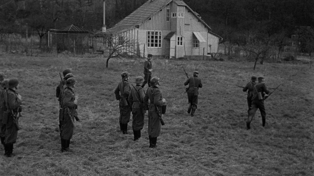 Léon Morin, prêtre — film still