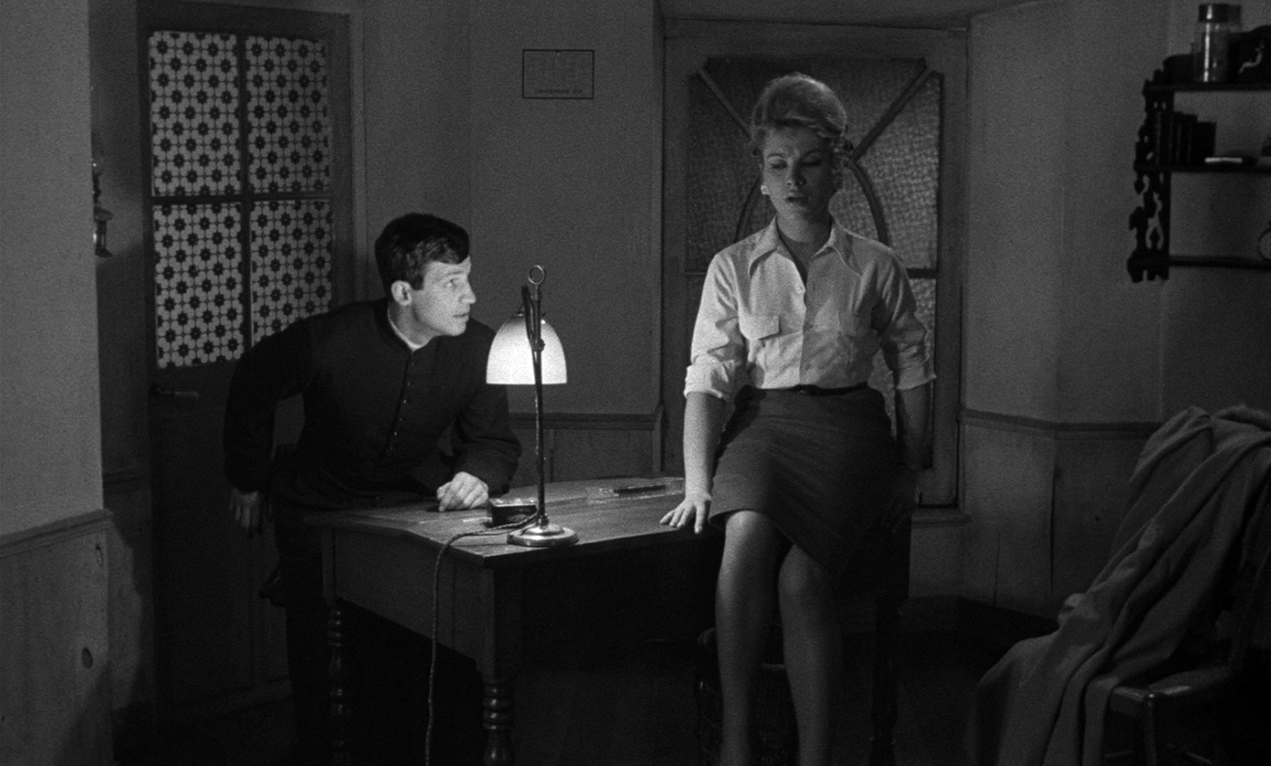 Léon Morin, prêtre (1961), wide, 1.66:1 — film still