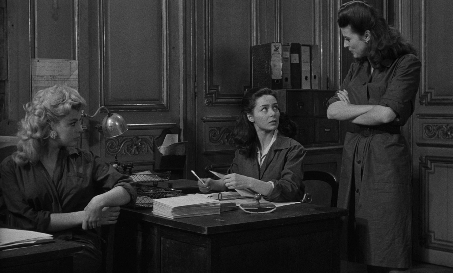 Léon Morin, prêtre (1961), wide, 1.66:1 — film still