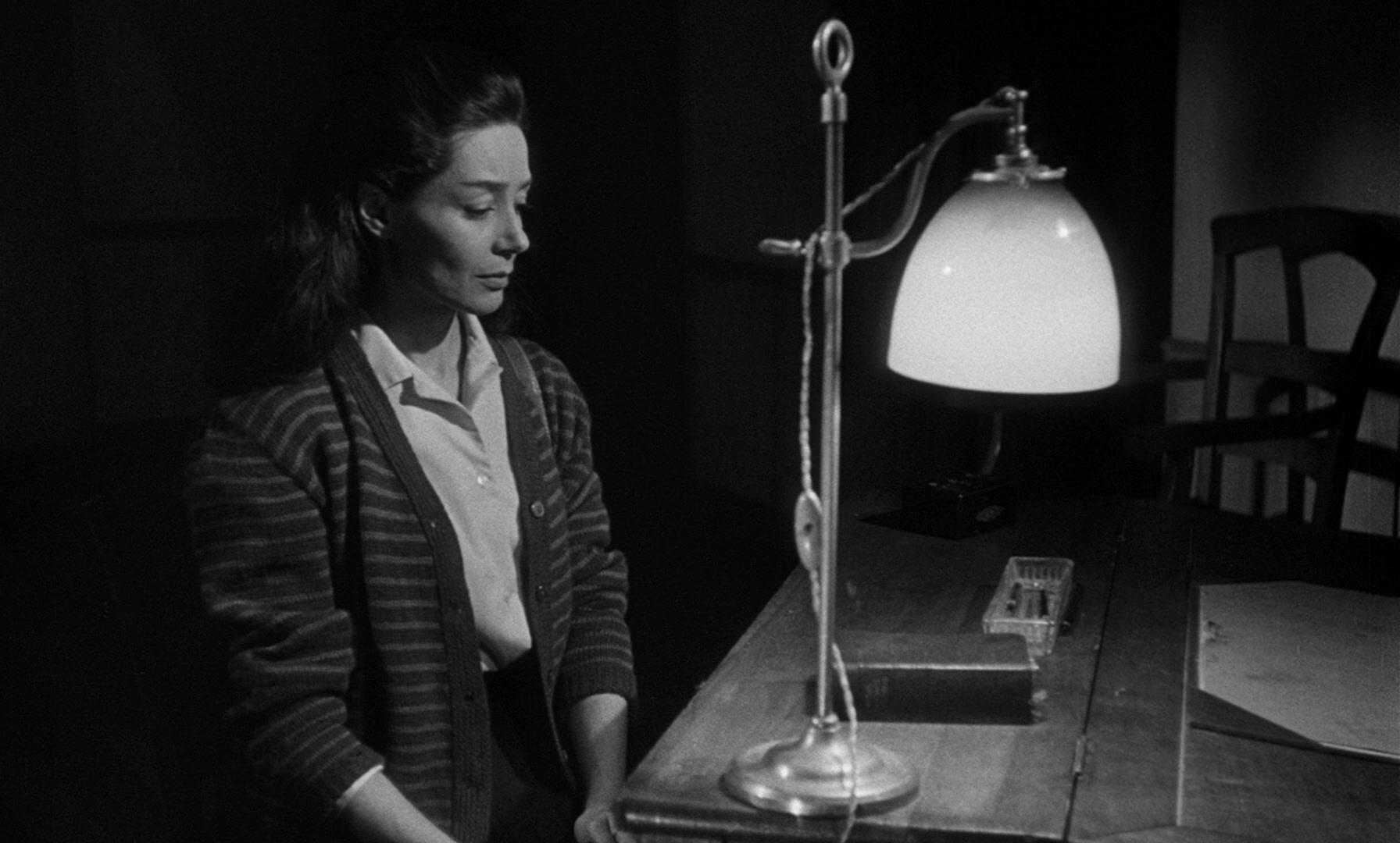 Léon Morin, prêtre (1961), wide, 1.66:1 — film still
