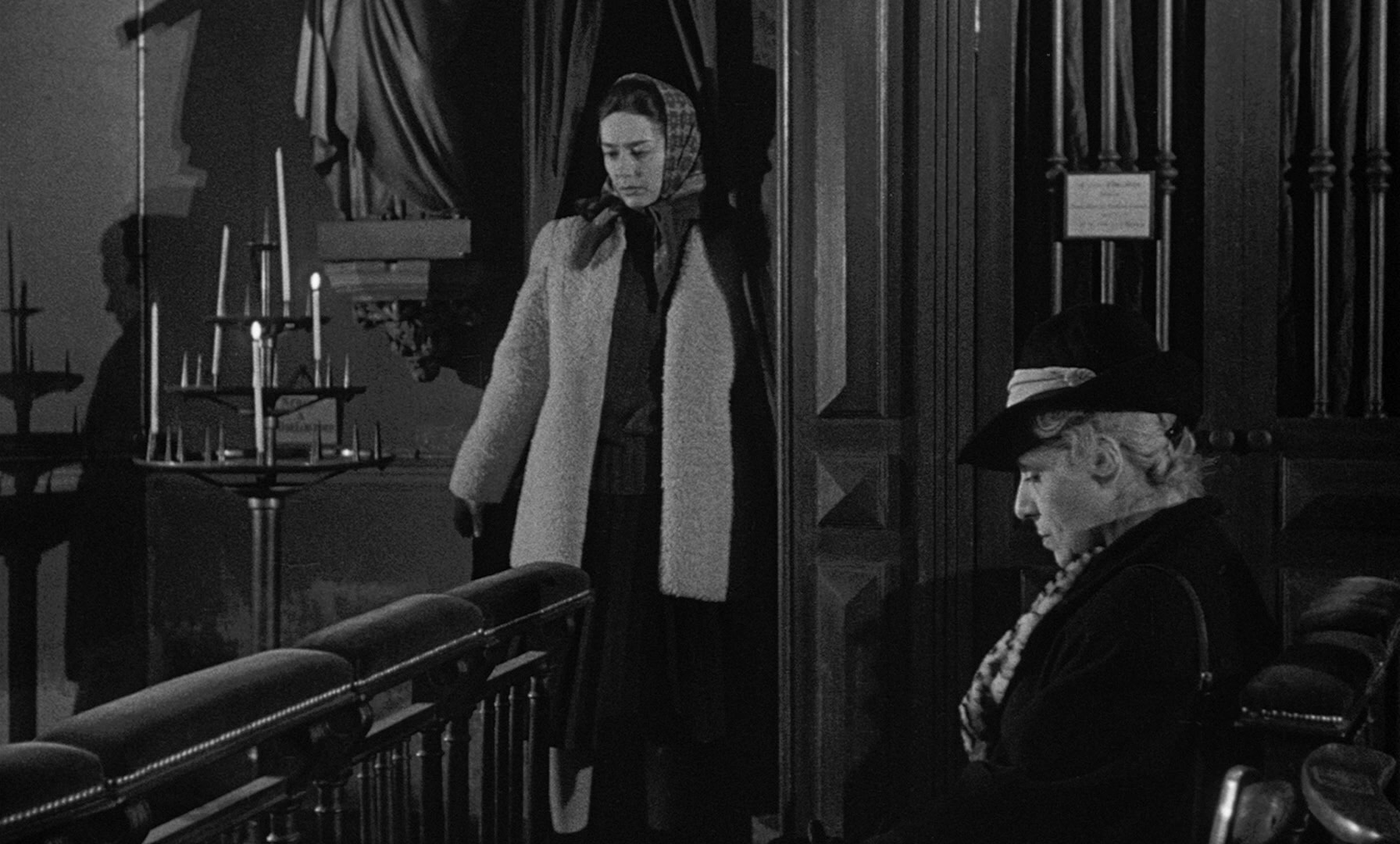 Léon Morin, prêtre (1961), wide, 1.66:1 — film still