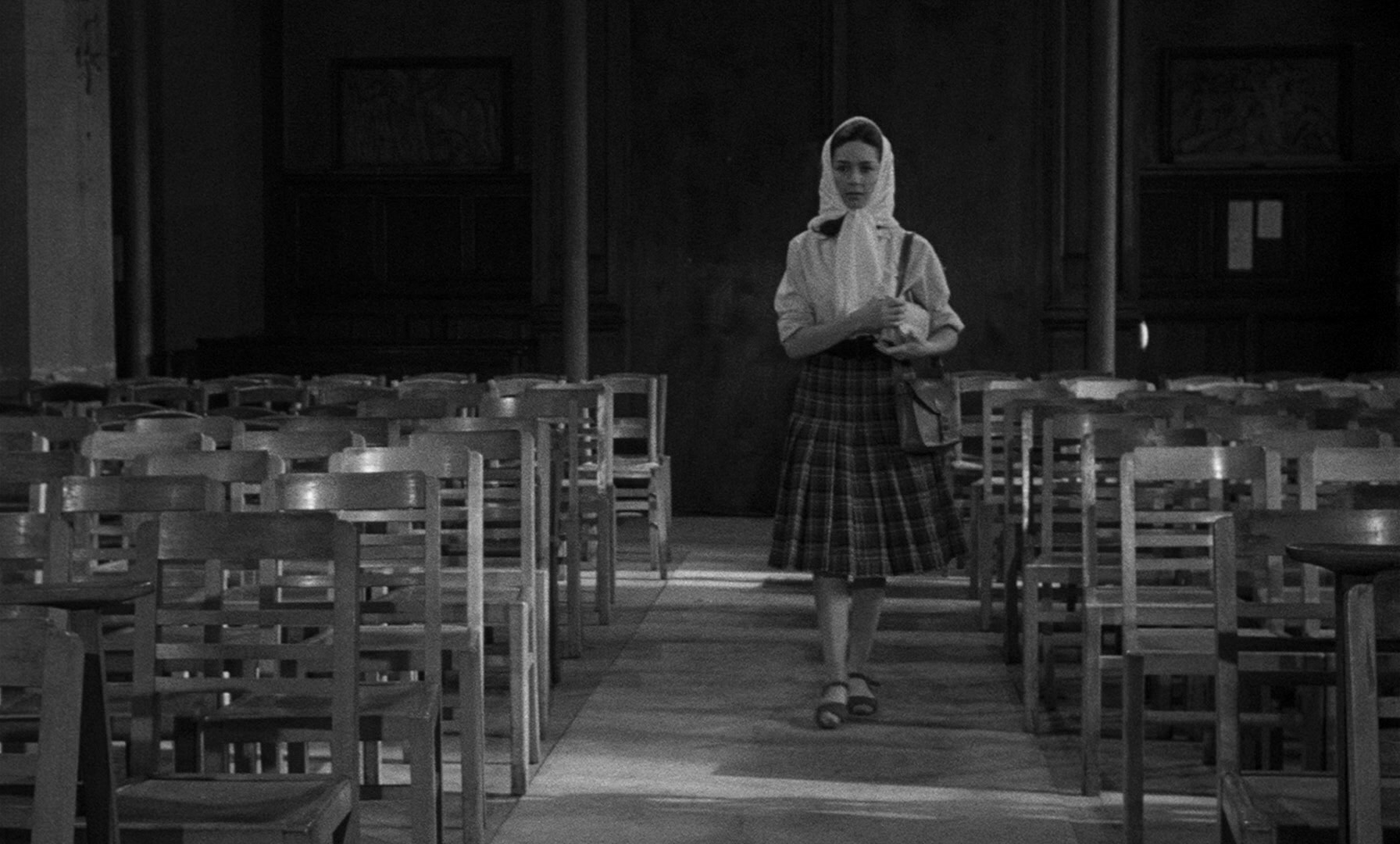 Léon Morin, prêtre (1961), wide, 1.66:1 — film still