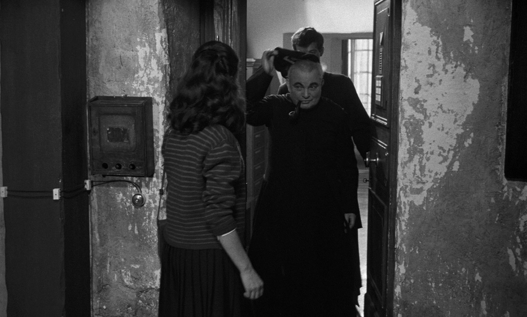 Léon Morin, prêtre (1961), wide, 1.66:1 — film still