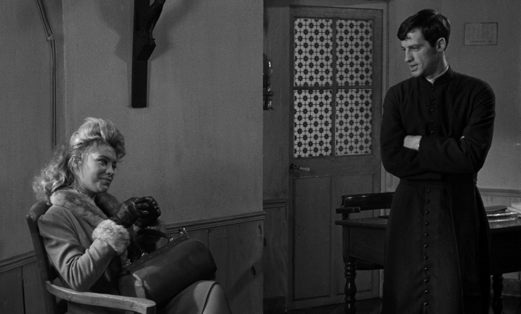 Léon Morin, prêtre (1961), wide, 1.66:1 — film still