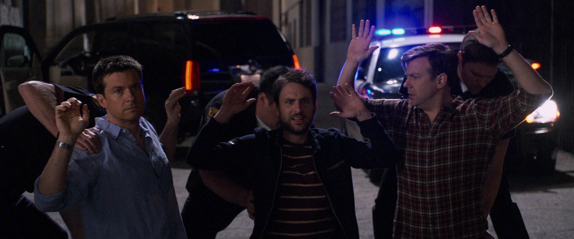 Horrible Bosses (2011), wide, 2.40:1 — film still