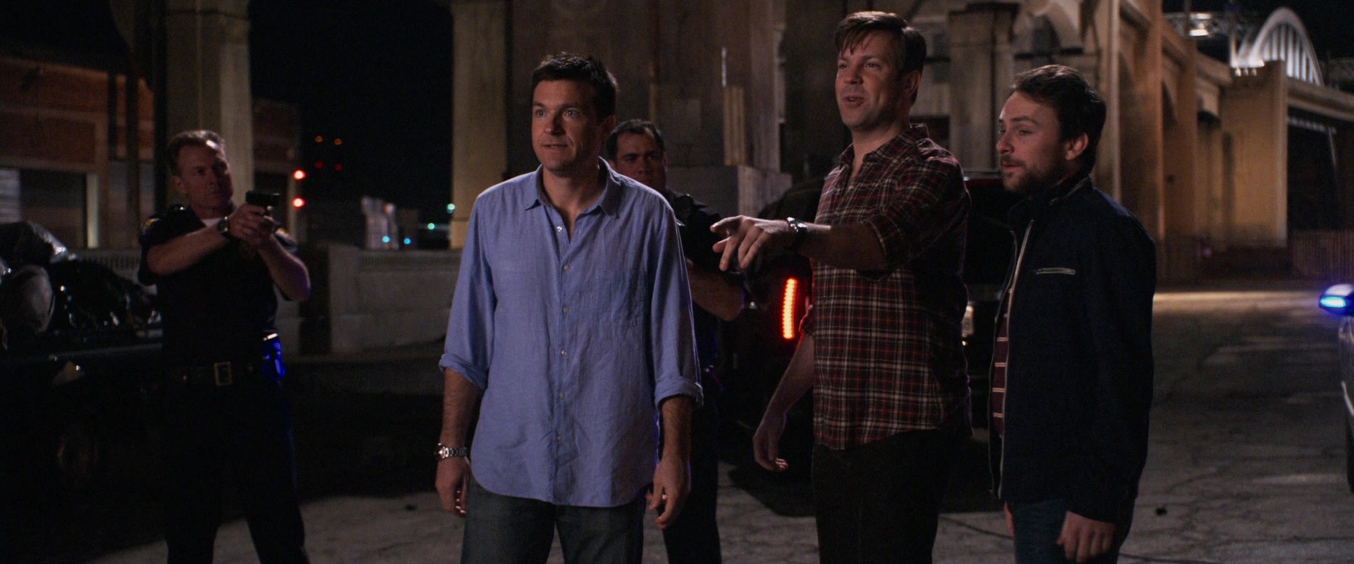 Horrible Bosses (2011), wide, 2.40:1 — film still
