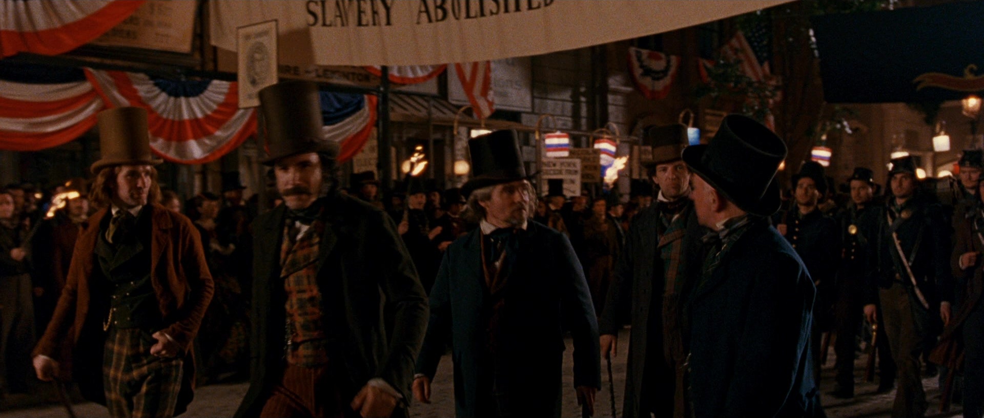 Gangs of New York (2002), wide, 2.35:1 — film still