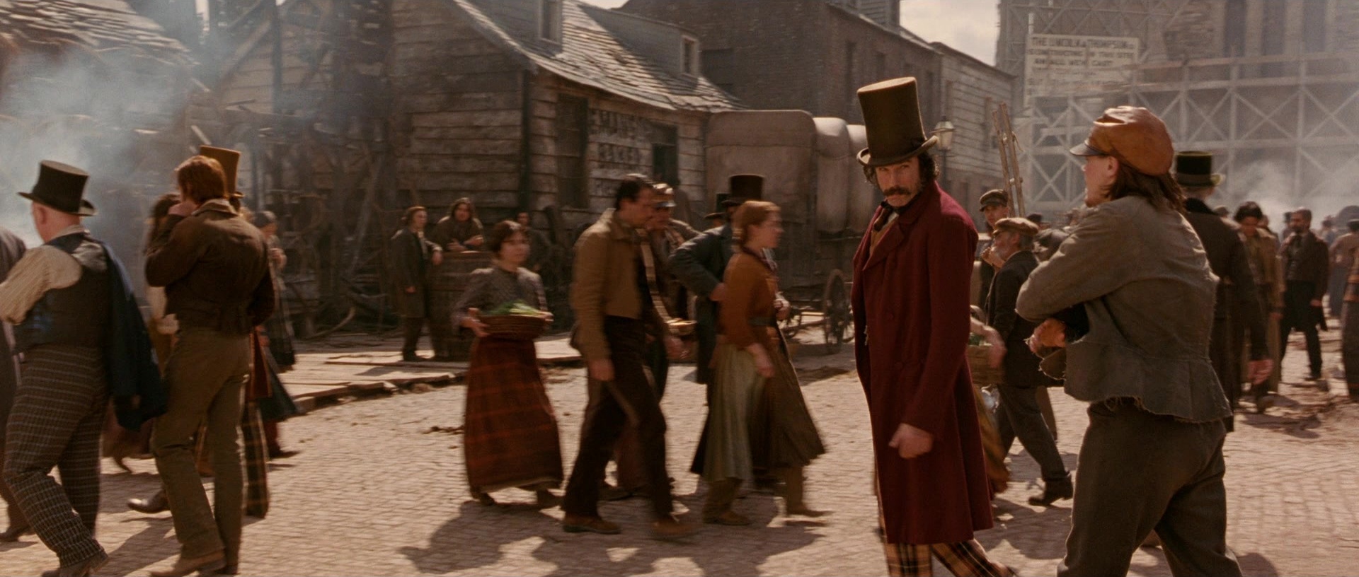 Gangs of New York (2002), wide, 2.35:1 — film still