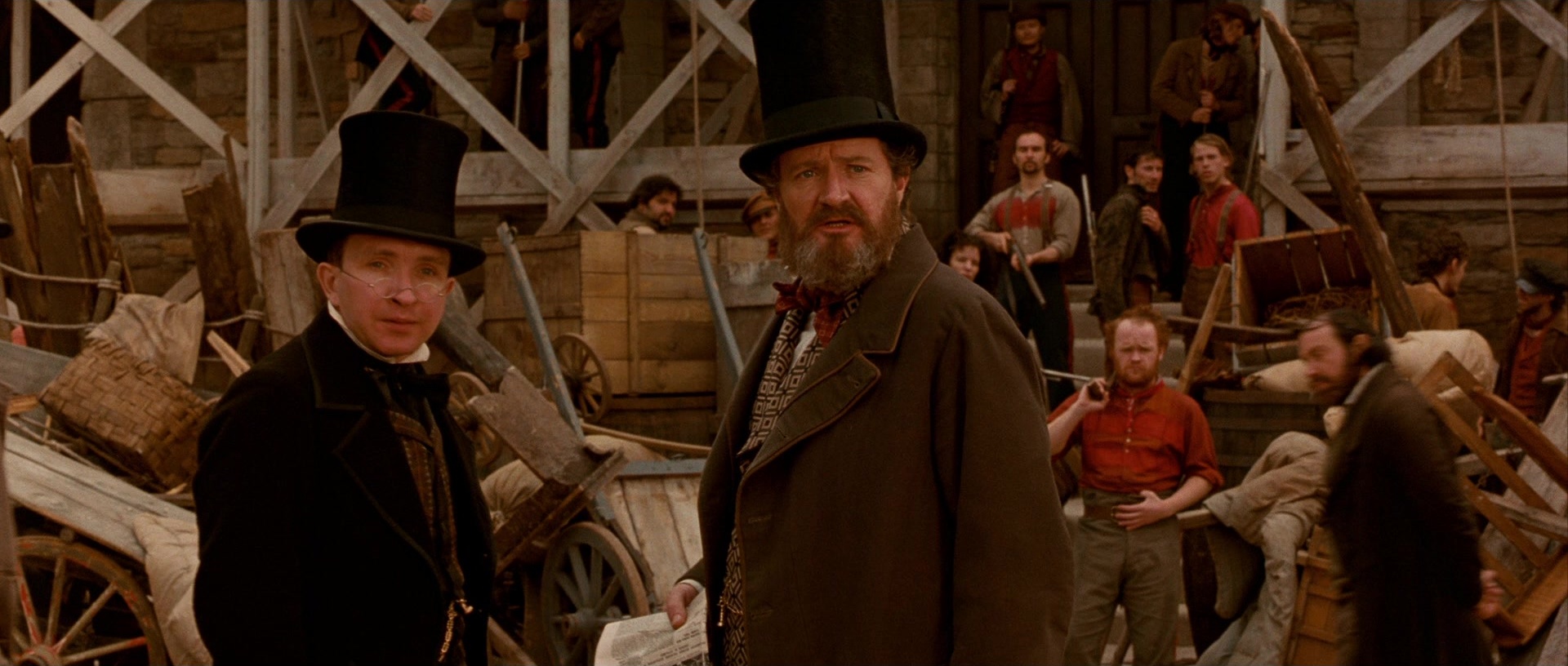 Gangs of New York (2002), wide, 2.35:1 — film still