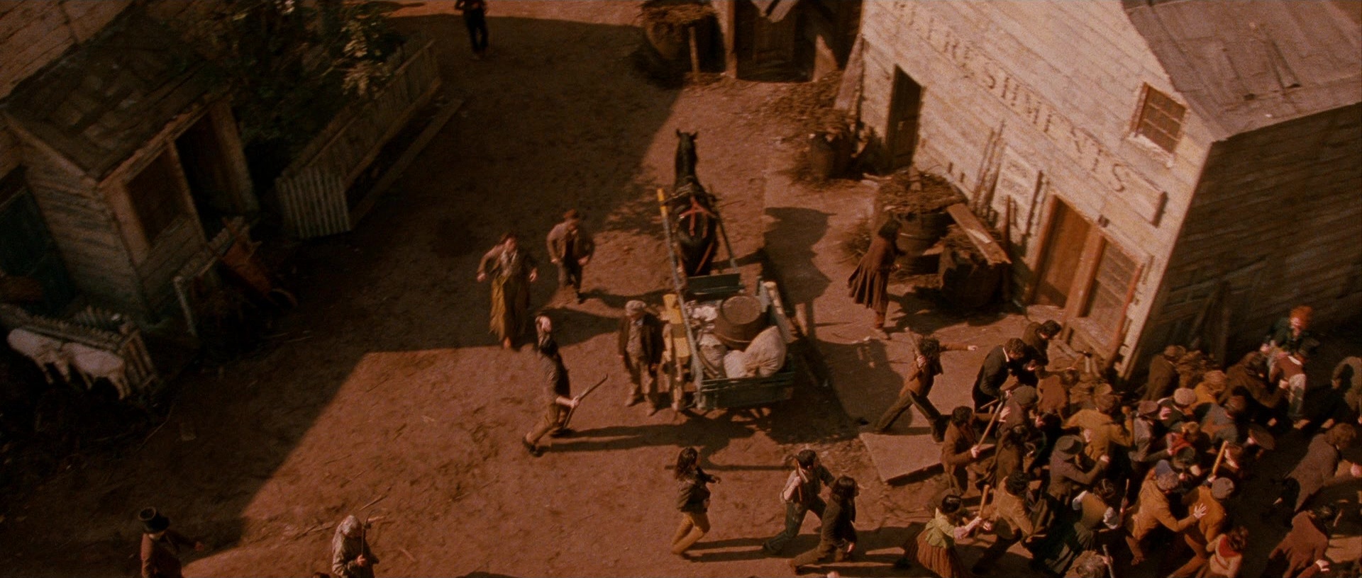 Gangs of New York (2002), wide, 2.35:1 — film still
