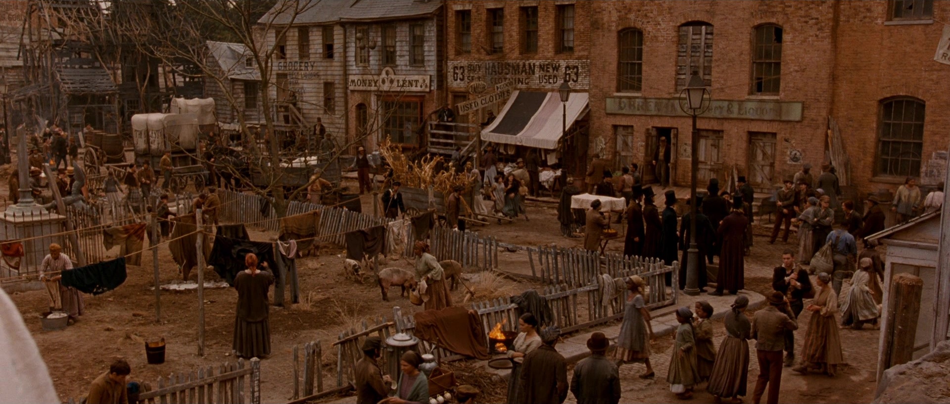 Gangs of New York (2002), wide, 2.35:1 — film still