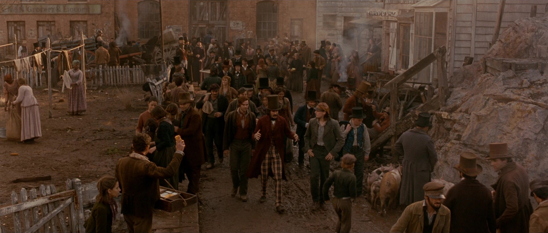 Gangs of New York (2002), wide, 2.35:1 — film still