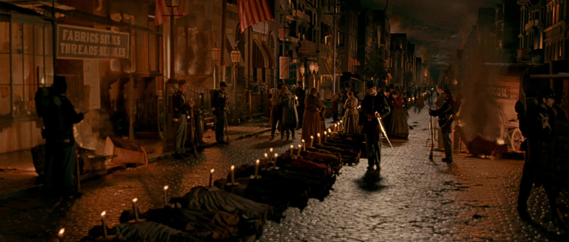 Gangs of New York (2002), wide, 2.35:1 — film still