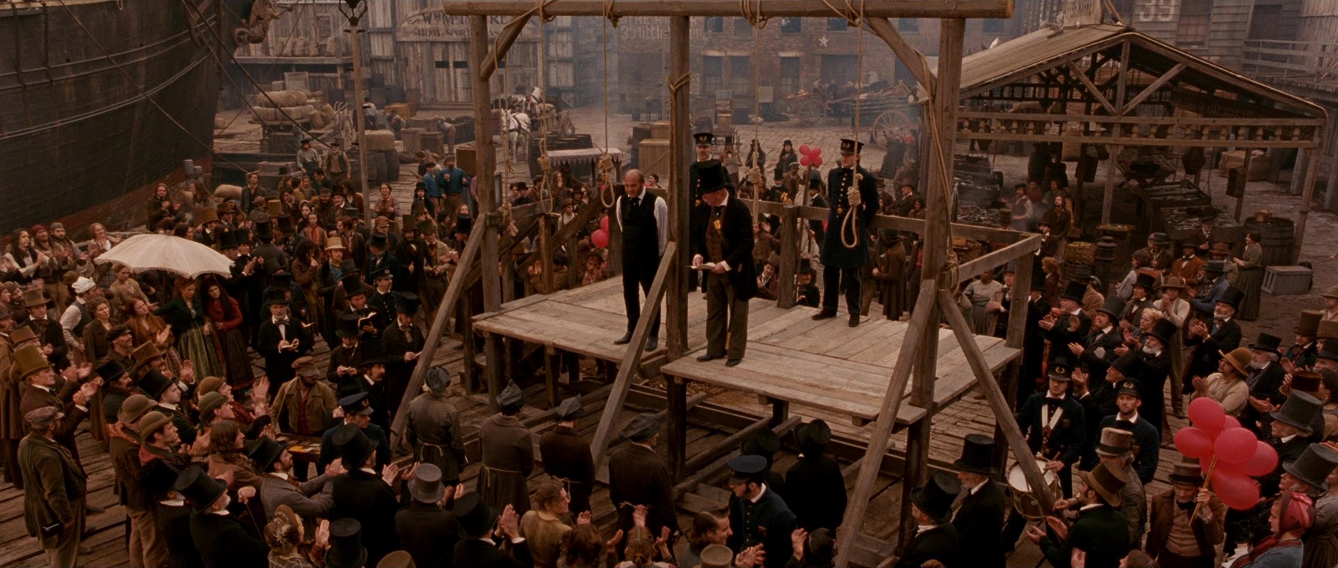 Gangs of New York (2002), wide, 2.35:1 — film still