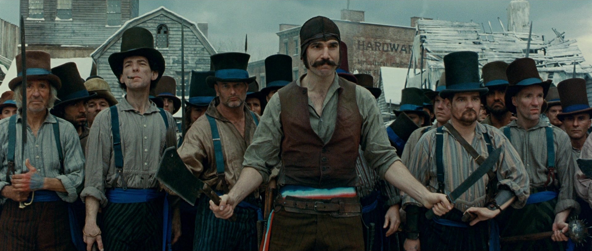 Gangs of New York (2002), wide, 2.35:1 — film still