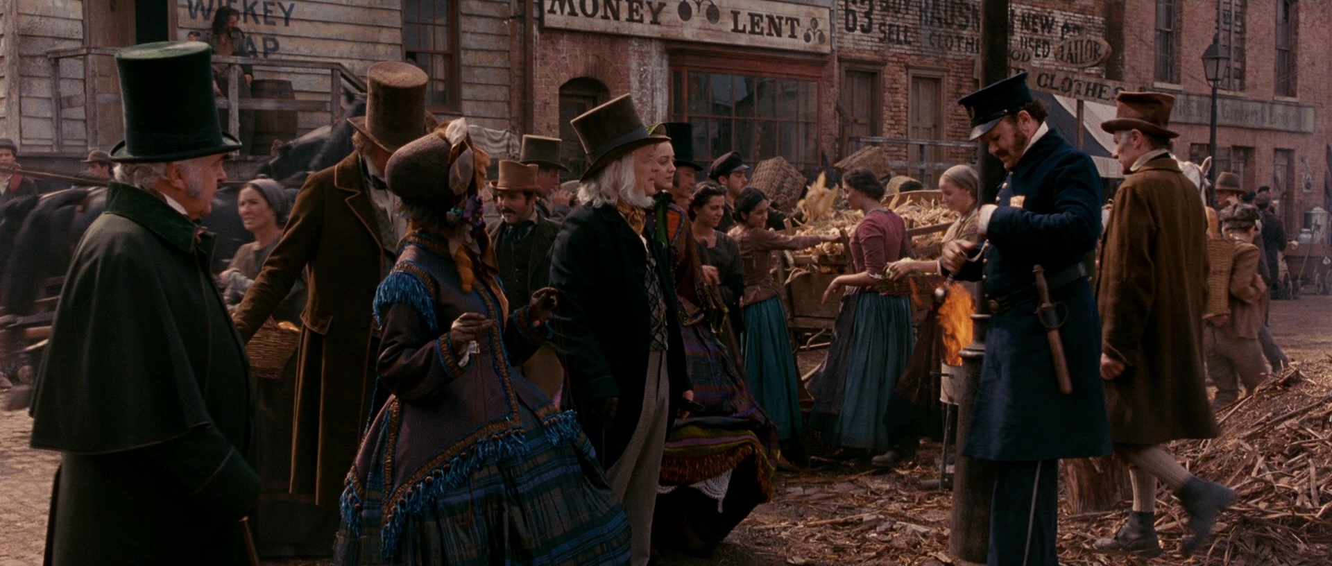 Gangs of New York (2002), wide, 2.35:1 — film still