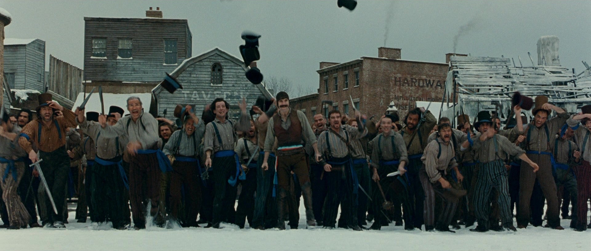 Gangs of New York (2002), wide, 2.35:1 — film still
