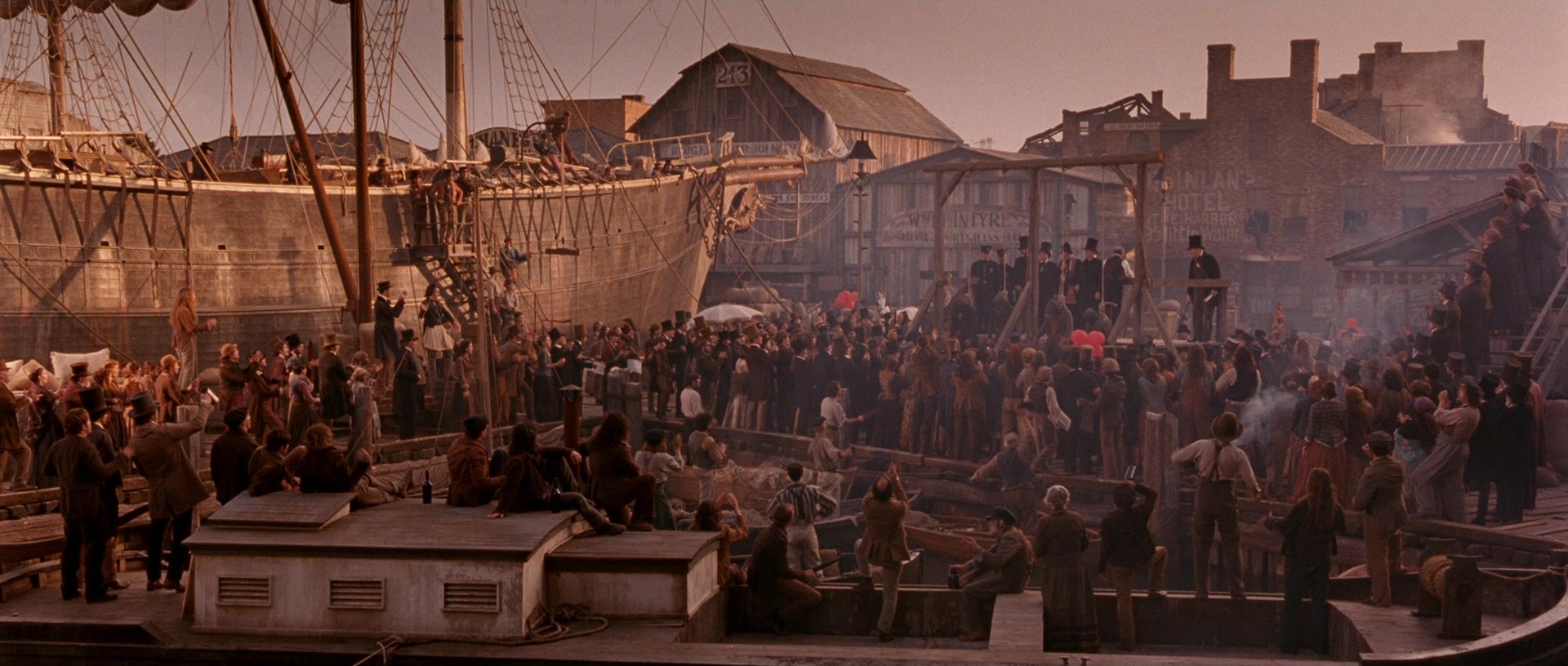 Gangs of New York (2002), wide, 2.35:1 — film still