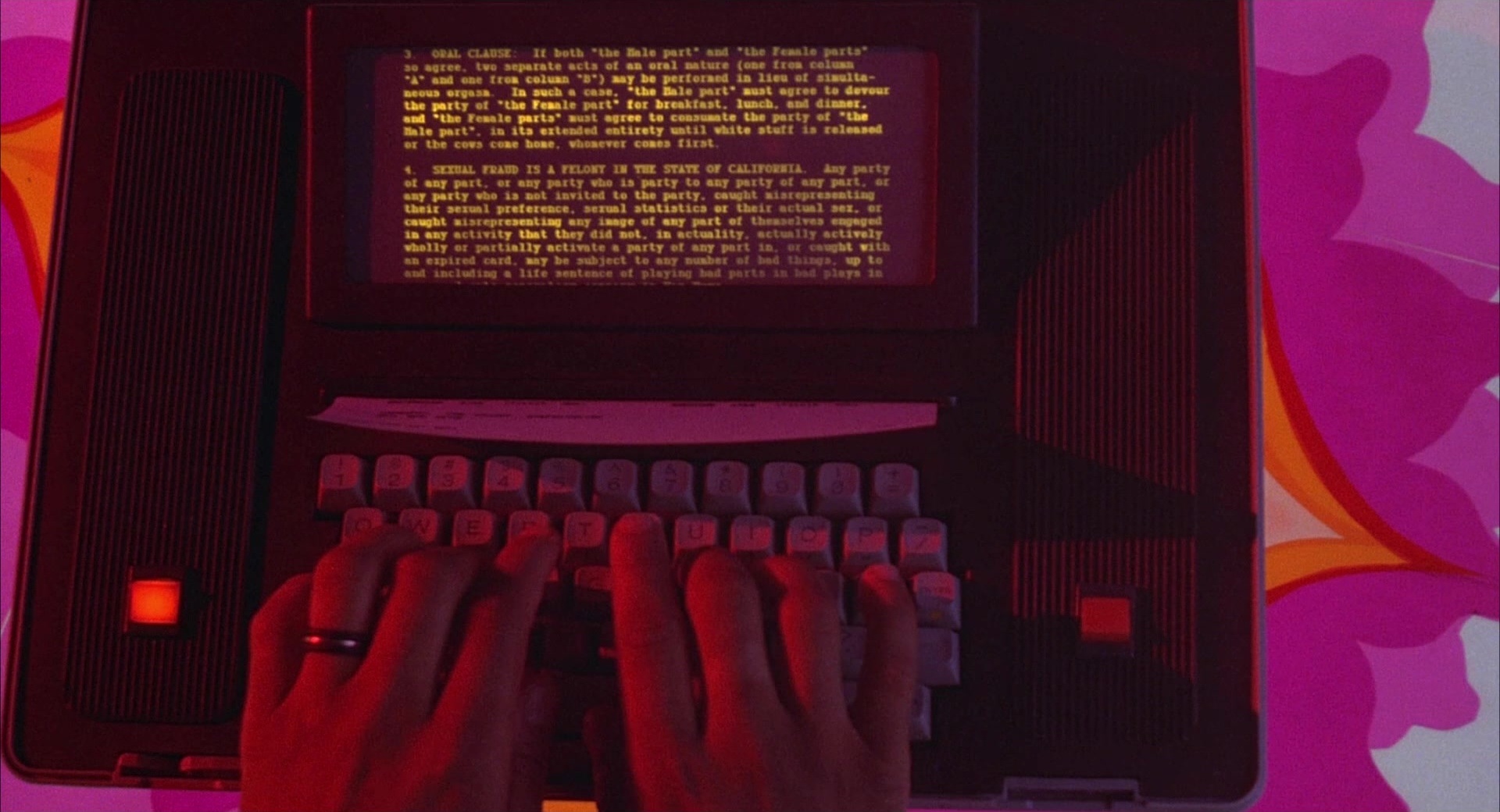 Cherry 2000 (1987), wide, 1.85:1 — film still