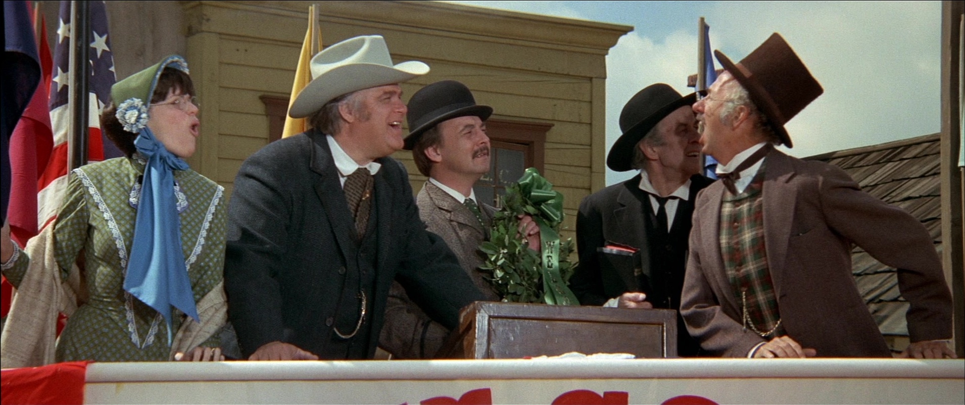 Blazing Saddles (1974), wide, 2.38:1 — film still