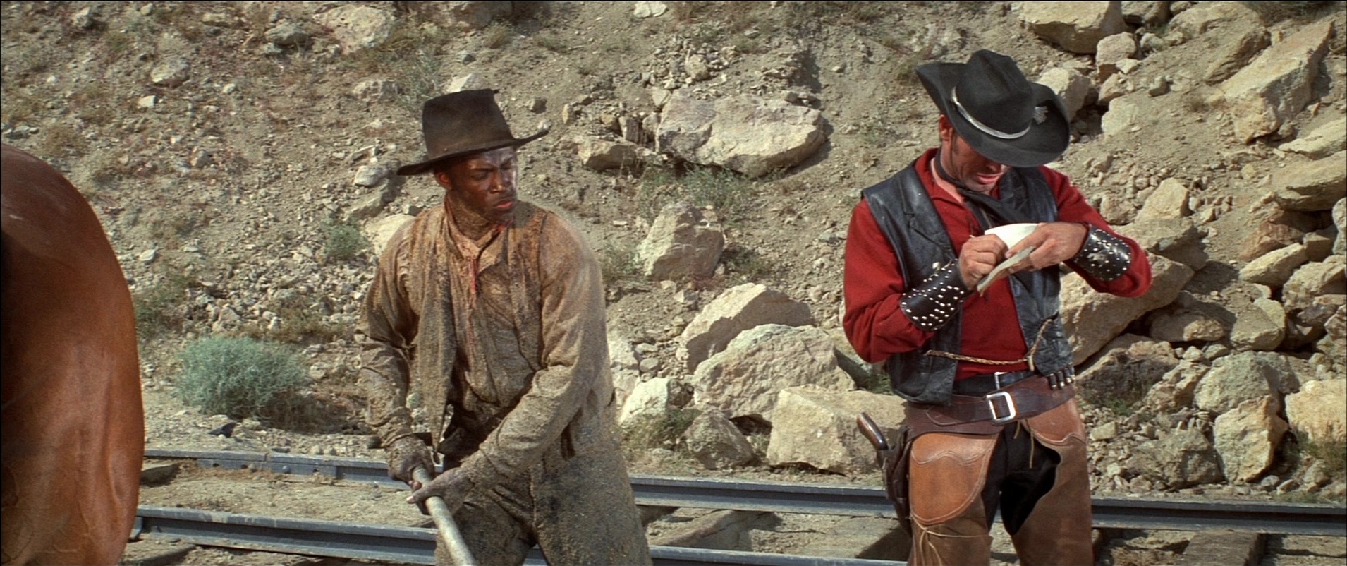 Blazing Saddles (1974), wide, 2.38:1 — film still