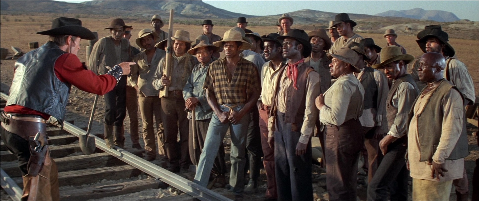 Blazing Saddles (1974), wide, 2.38:1 — film still