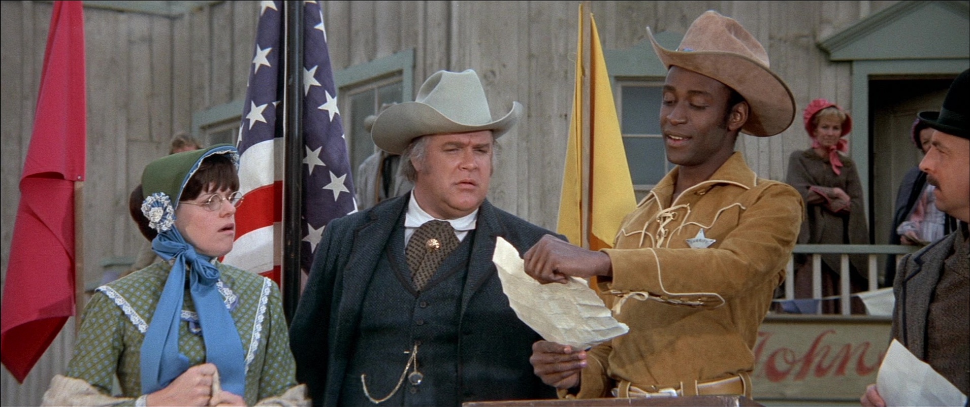Blazing Saddles (1974), wide, 2.38:1 — film still