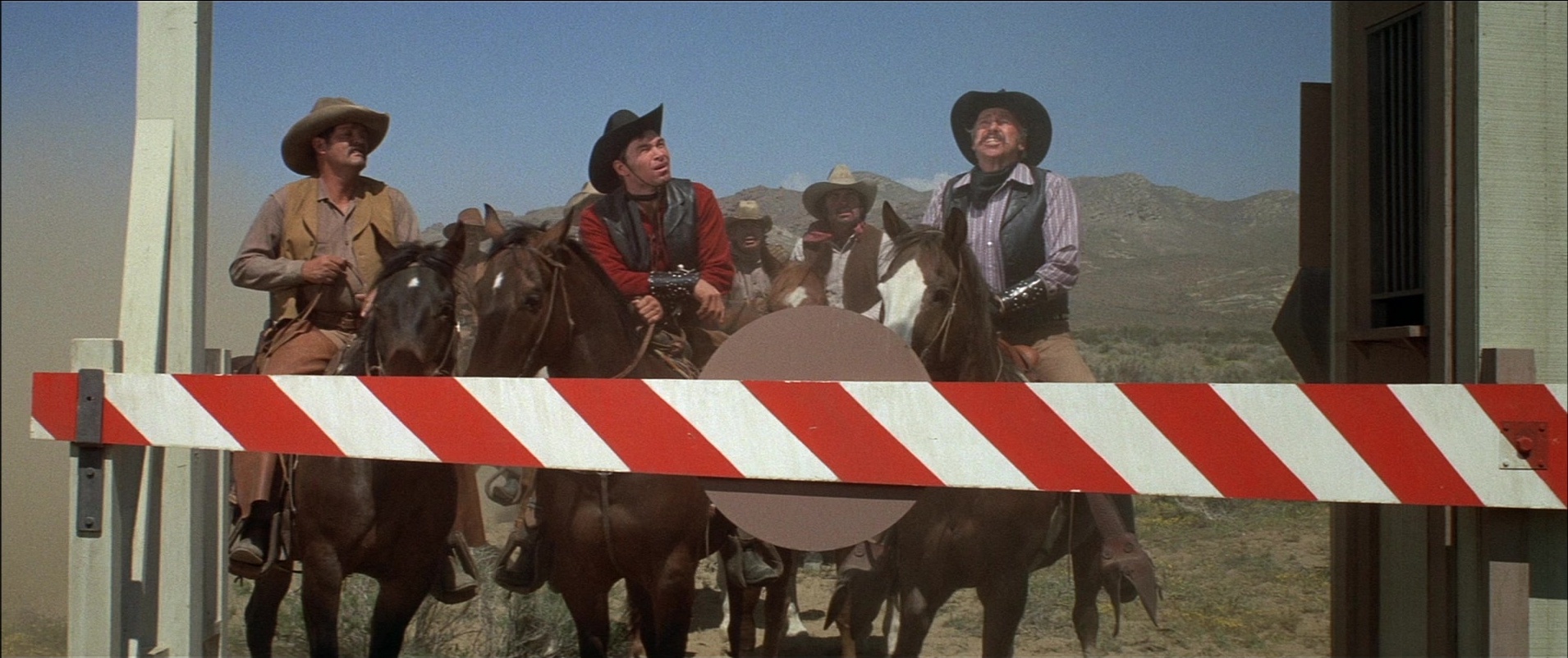 Blazing Saddles (1974), wide, 2.38:1 — film still