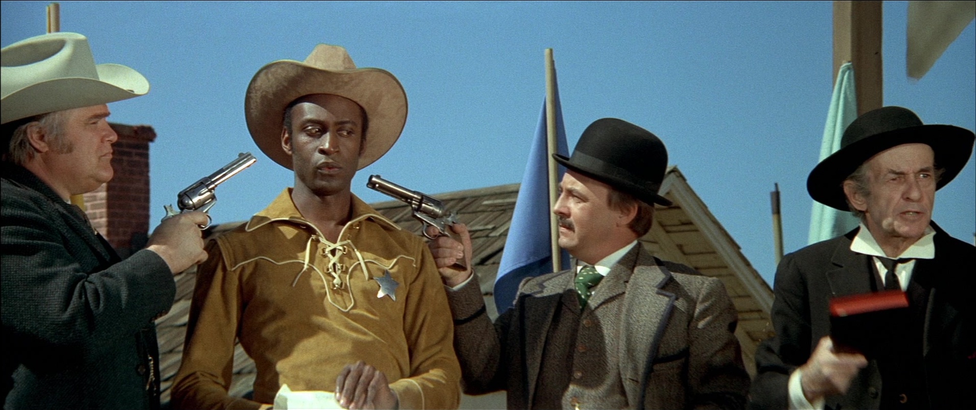 Blazing Saddles (1974), wide, 2.38:1 — film still