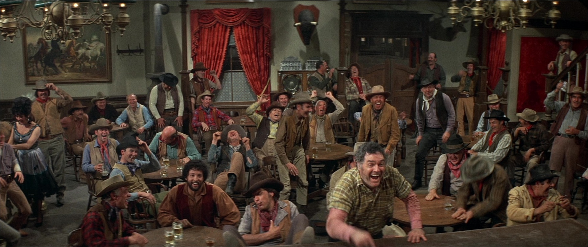 Blazing Saddles (1974), wide, 2.38:1 — film still