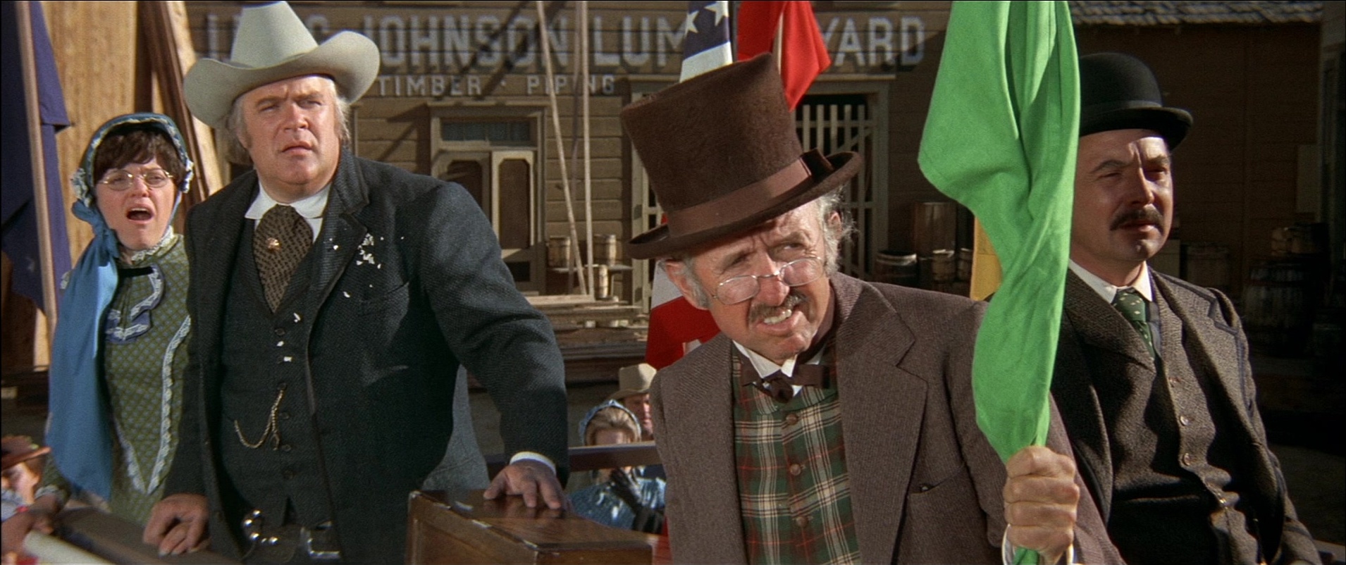 Blazing Saddles (1974), wide, 2.38:1 — film still