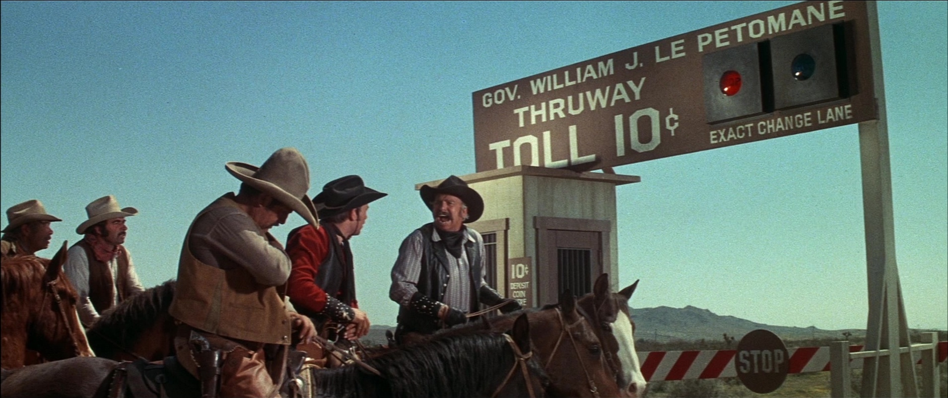 Blazing Saddles (1974), wide, 2.38:1 — film still