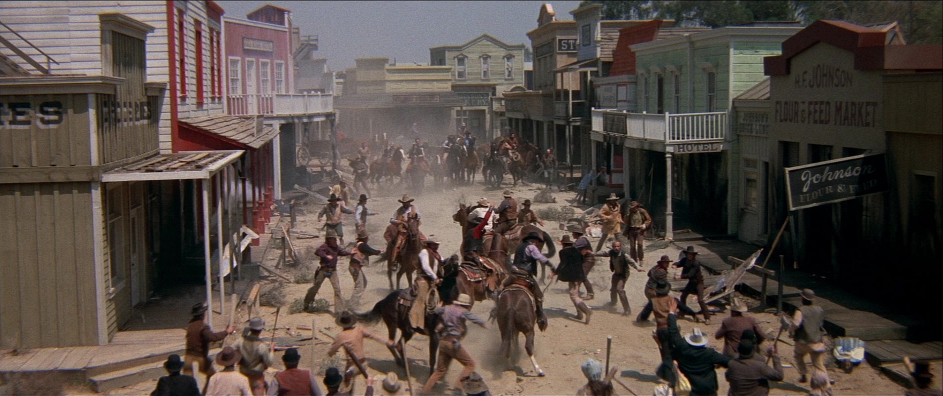 Blazing Saddles (1974), wide, 2.38:1 — film still