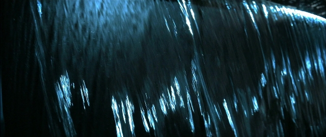 Wide shot frame from Blade — water, fountain