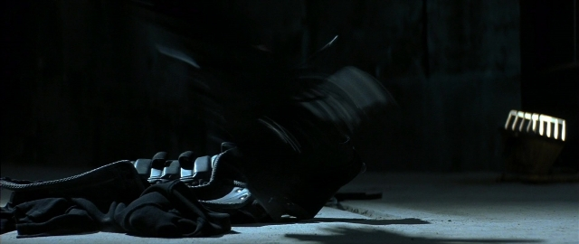 Wide shot frame from Blade — people, action, show