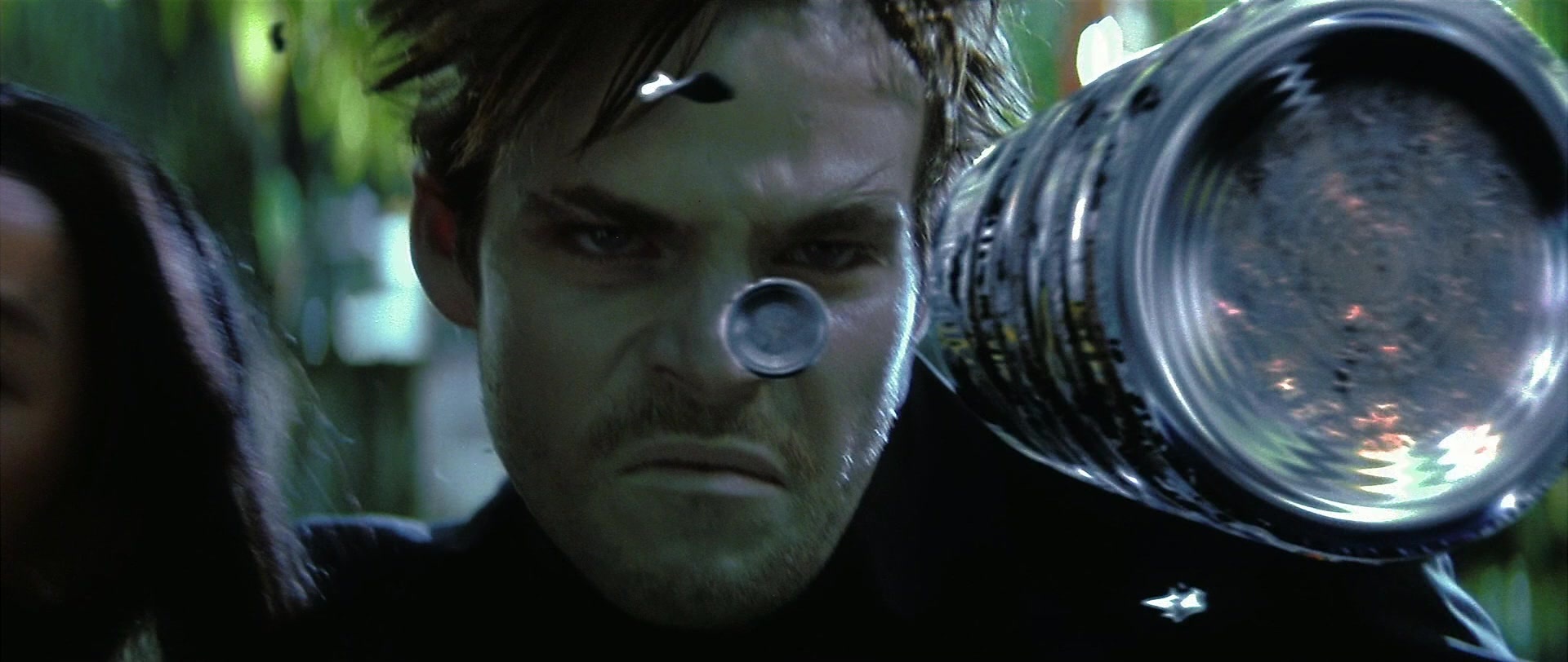 Blade (1998), close, 2.36:1 — film still
