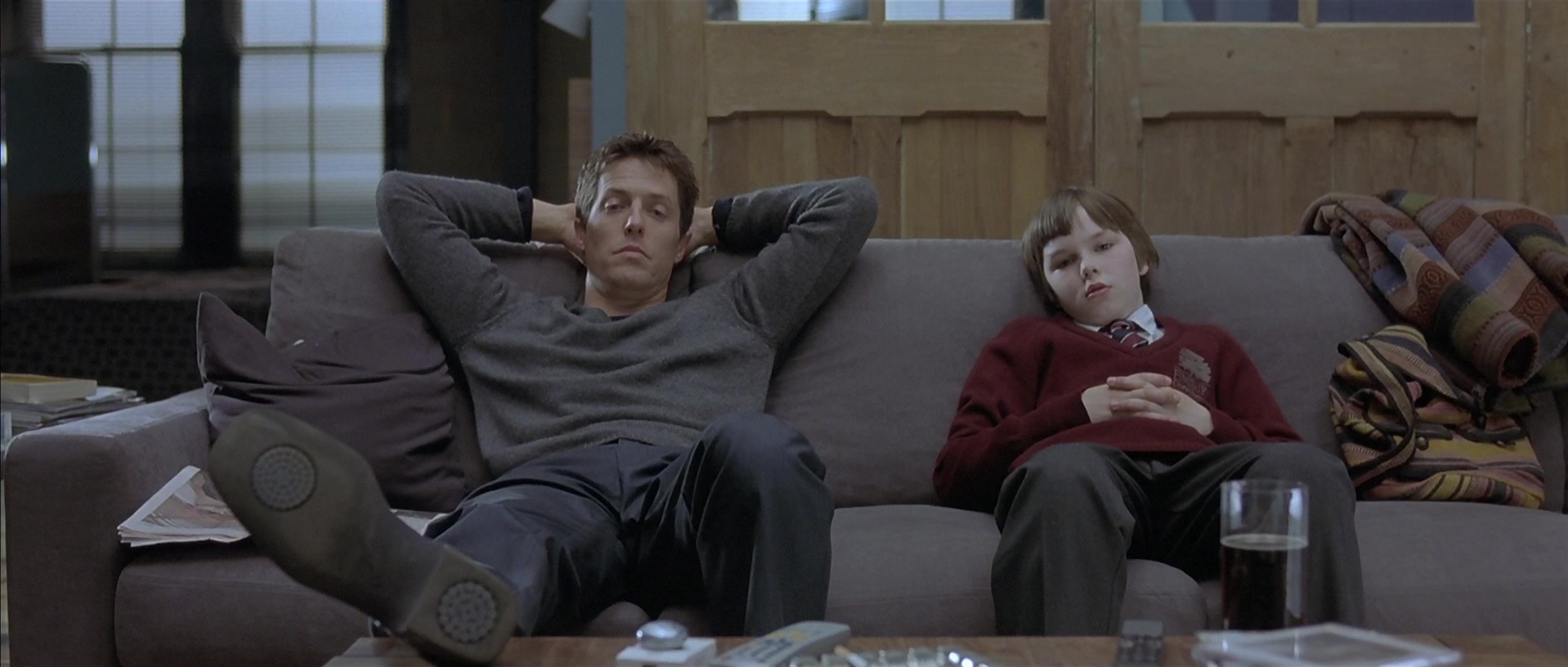 About a Boy (2002), wide, 2.35:1 — film still