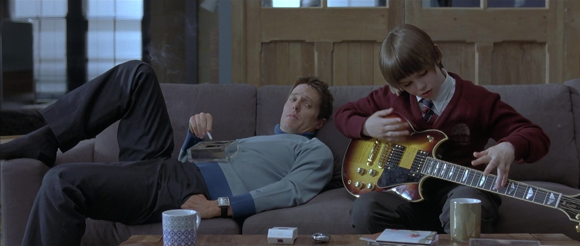 About a Boy (2002), wide, 2.35:1 — film still