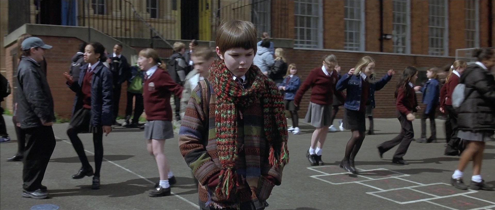 About a Boy (2002), wide, 2.35:1 — film still