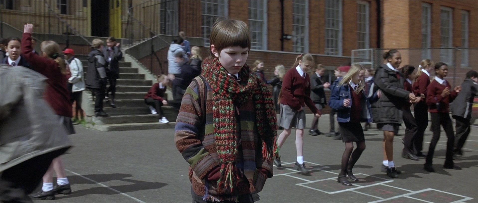 About a Boy (2002), wide, 2.35:1 — film still