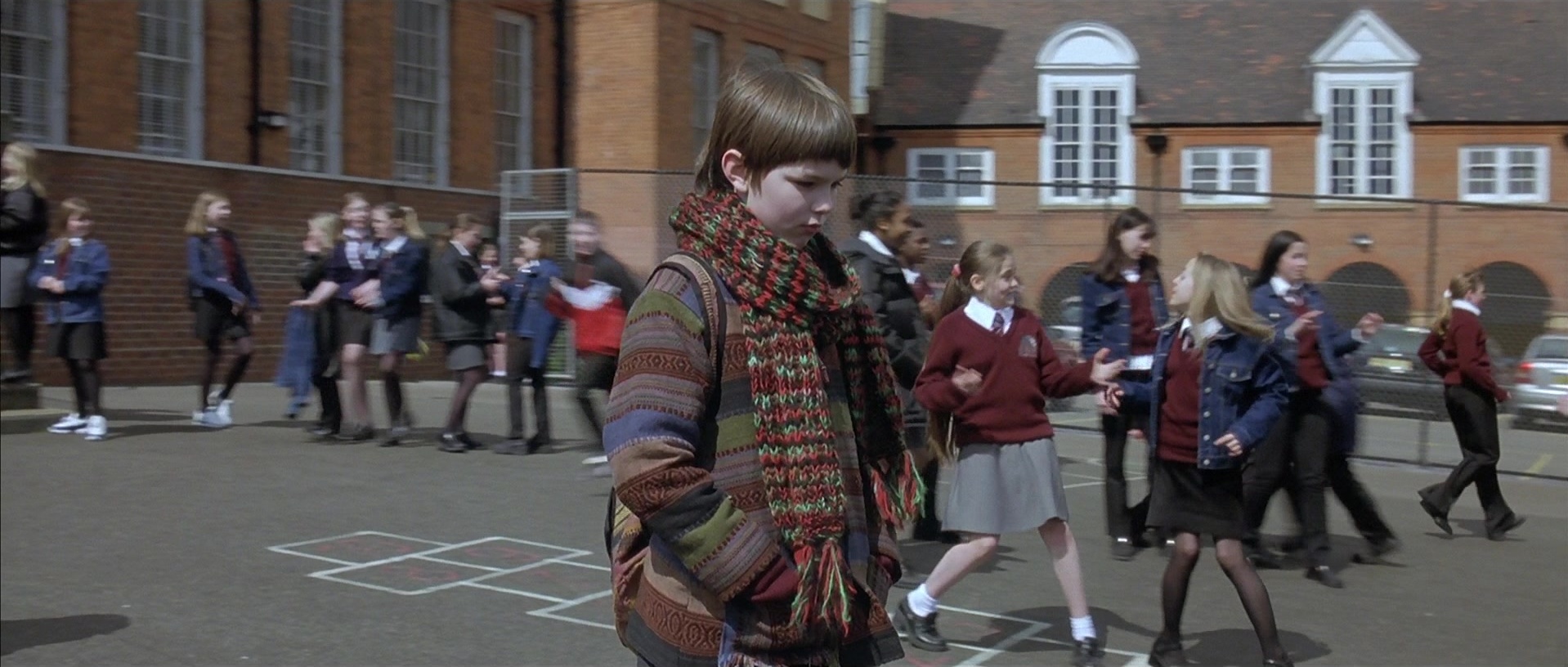 About a Boy (2002), wide, 2.35:1 — film still