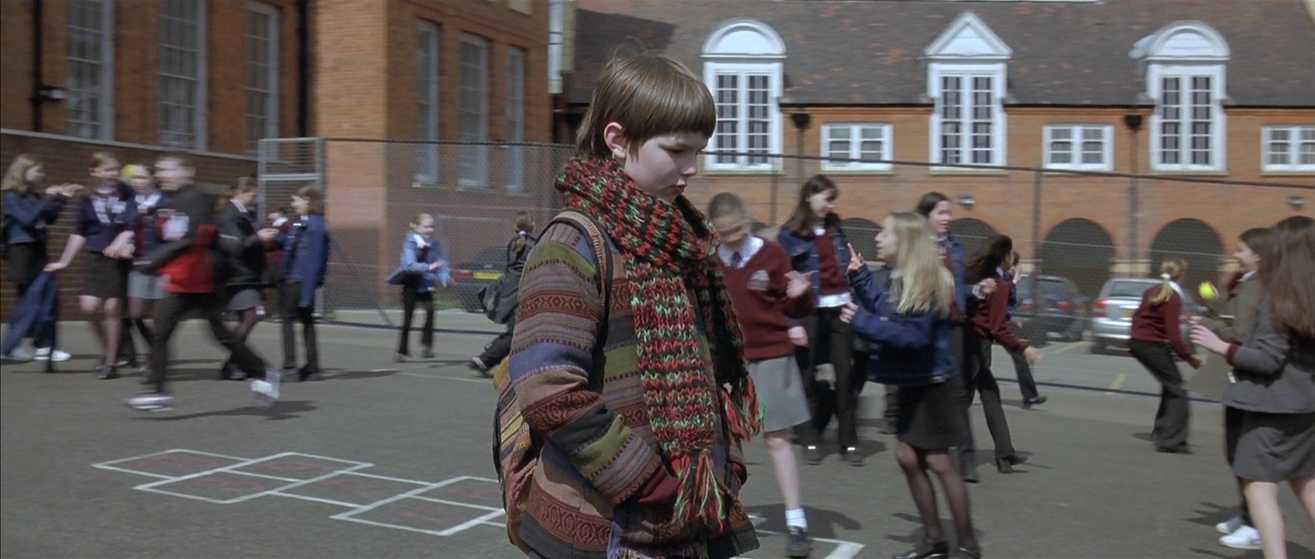 About a Boy (2002), wide, 2.35:1 — film still
