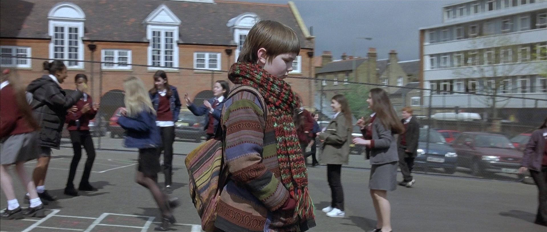 About a Boy (2002), wide, 2.35:1 — film still