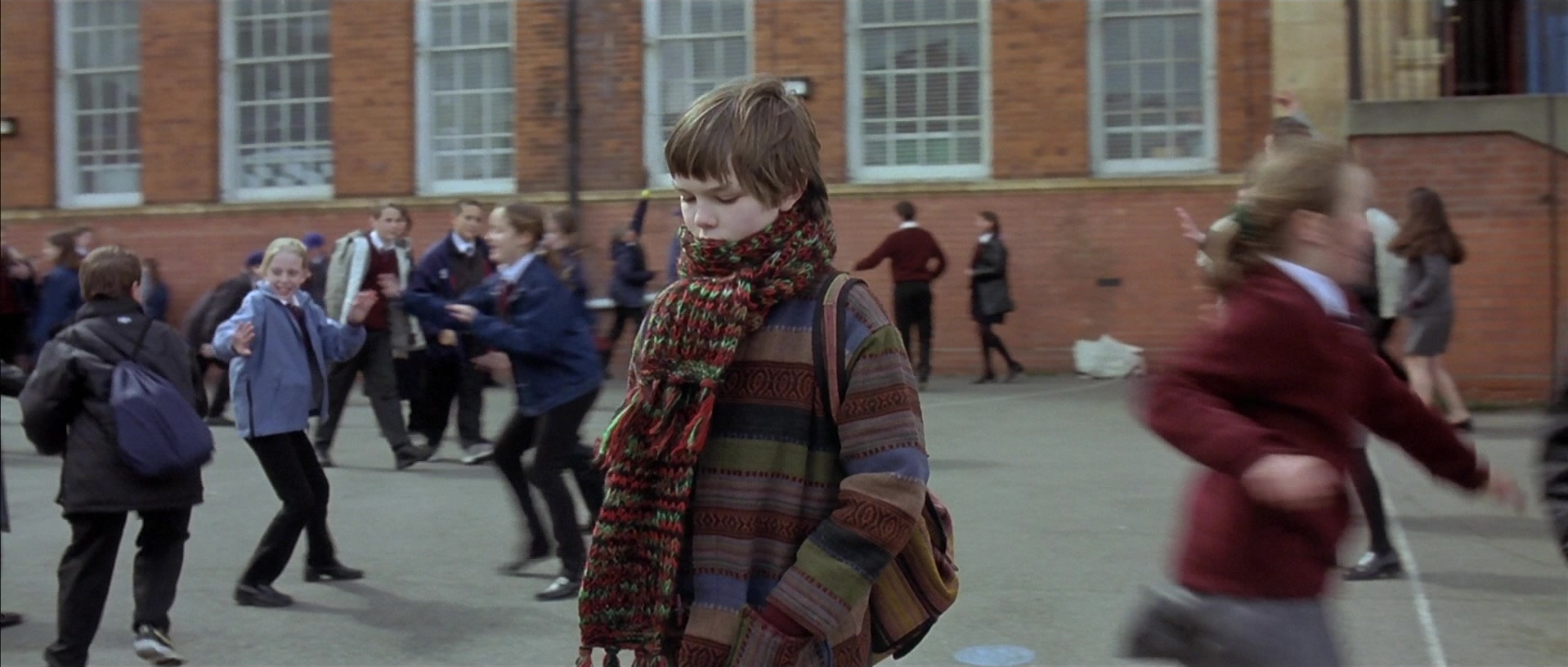 About a Boy (2002), wide, 2.35:1 — film still