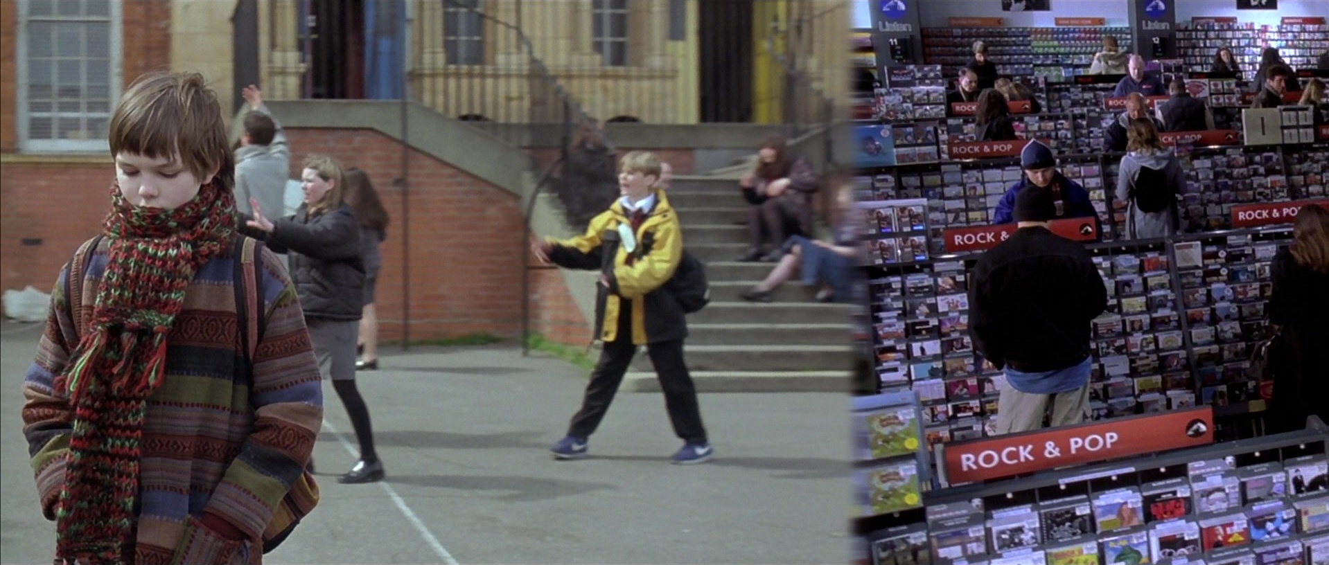 About a Boy (2002), wide, 2.35:1 — film still