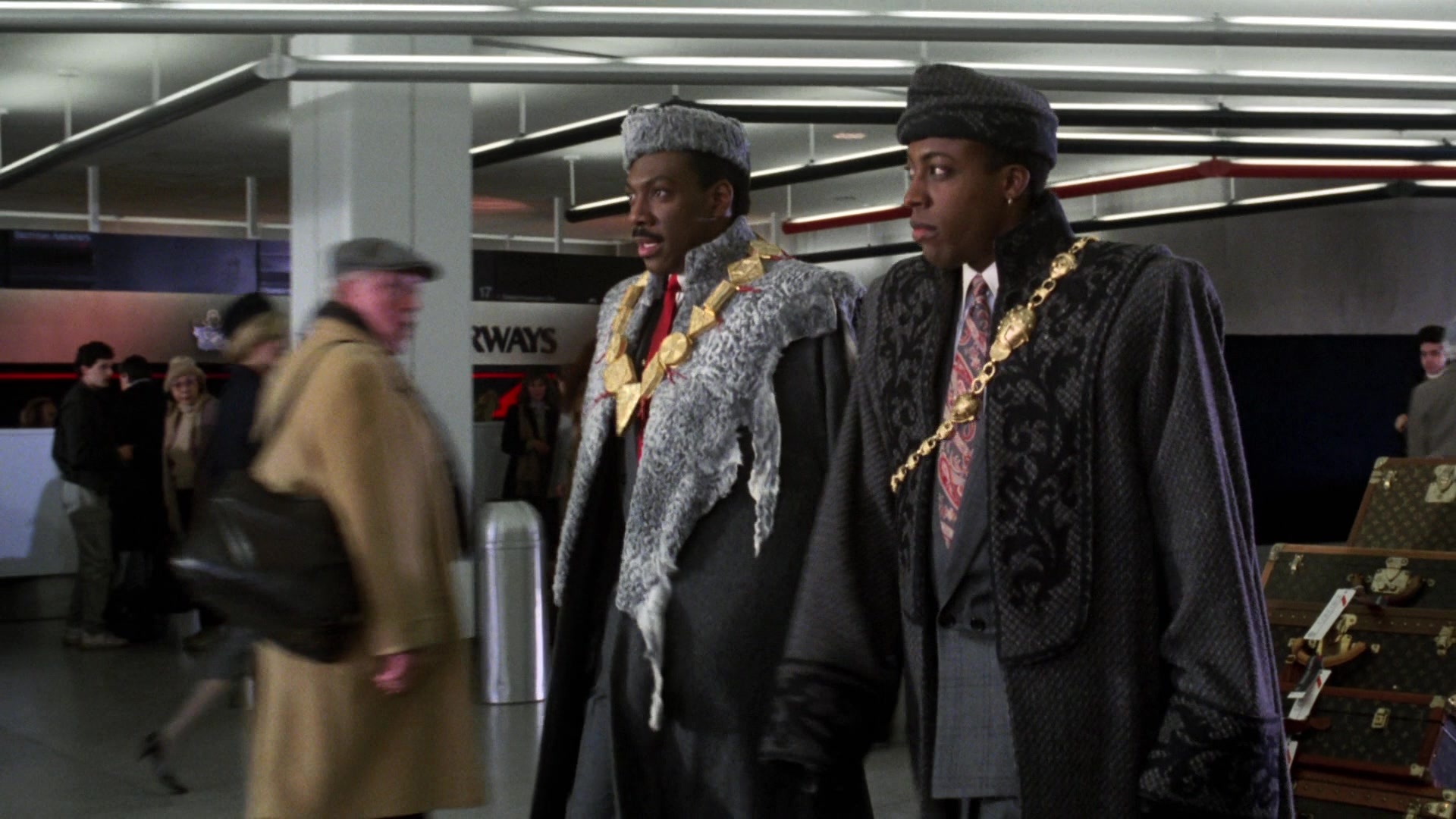 Coming to America (1988), wide, 1.78:1 — film still