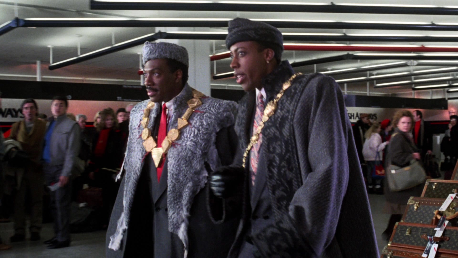 Coming to America (1988), wide, 1.78:1 — film still