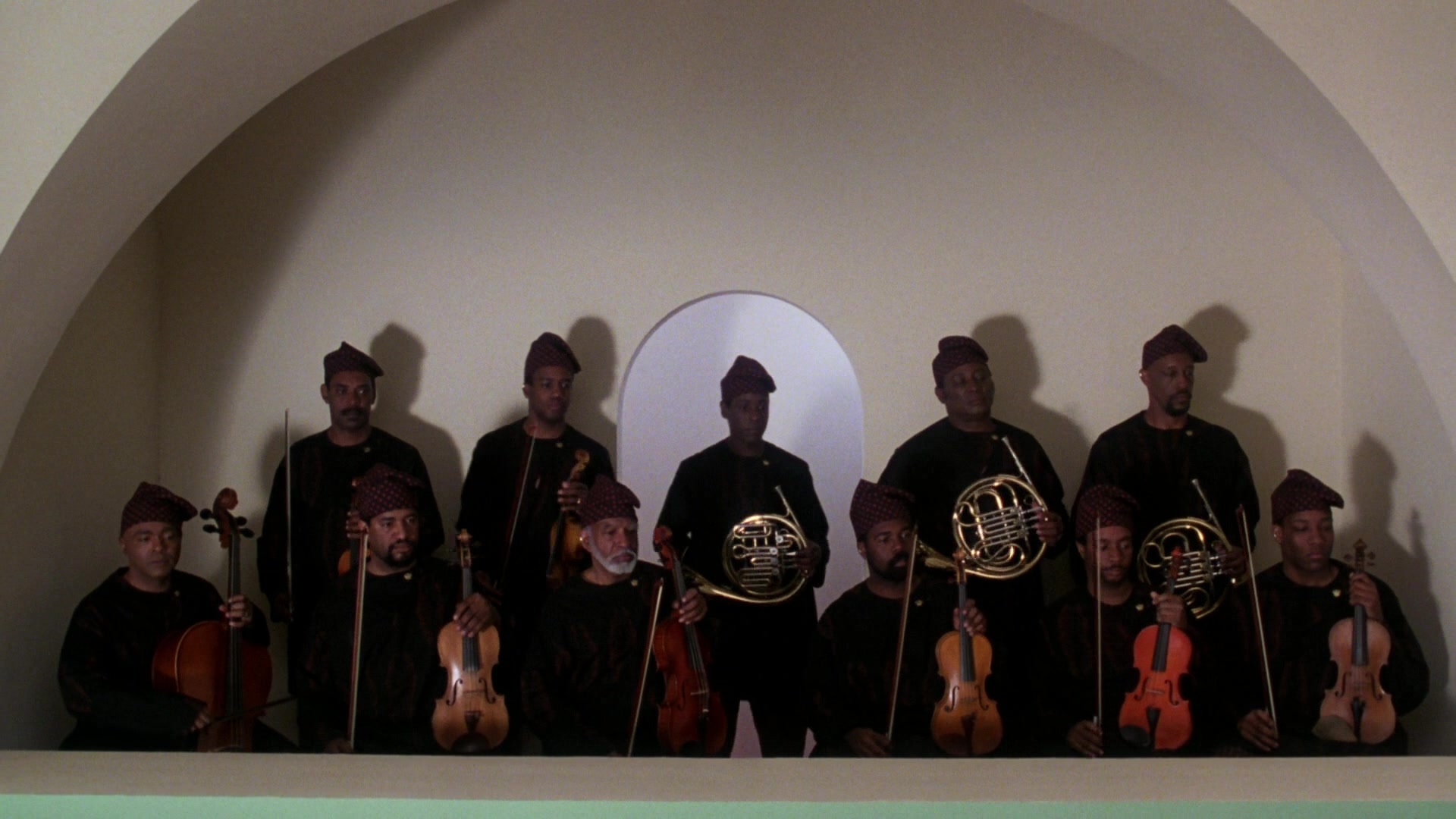 Coming to America (1988), wide, 1.78:1 — film still
